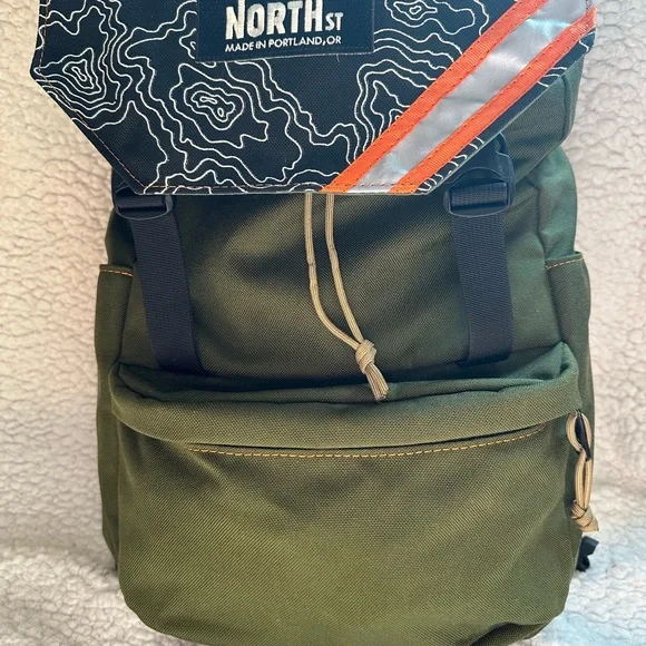 North St Bags Morrison Backpack Pannier & Tool Roll (includes tools!) - Picture 1 of 11